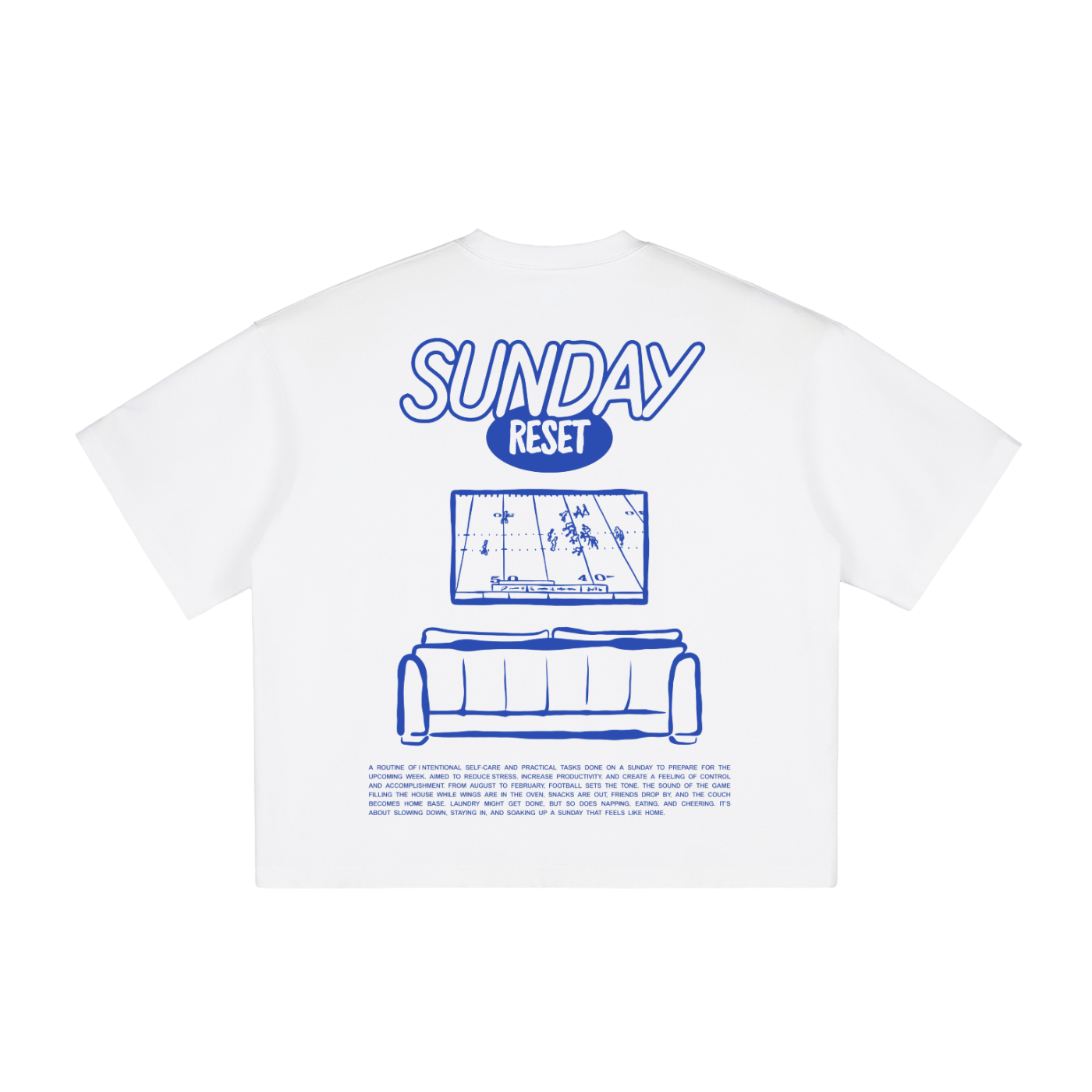 Sunday Reset Vintage Washed Boxy T-Shirt