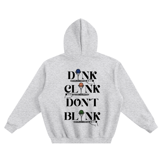 Dink Clink Fleeced Boxy Hoodie