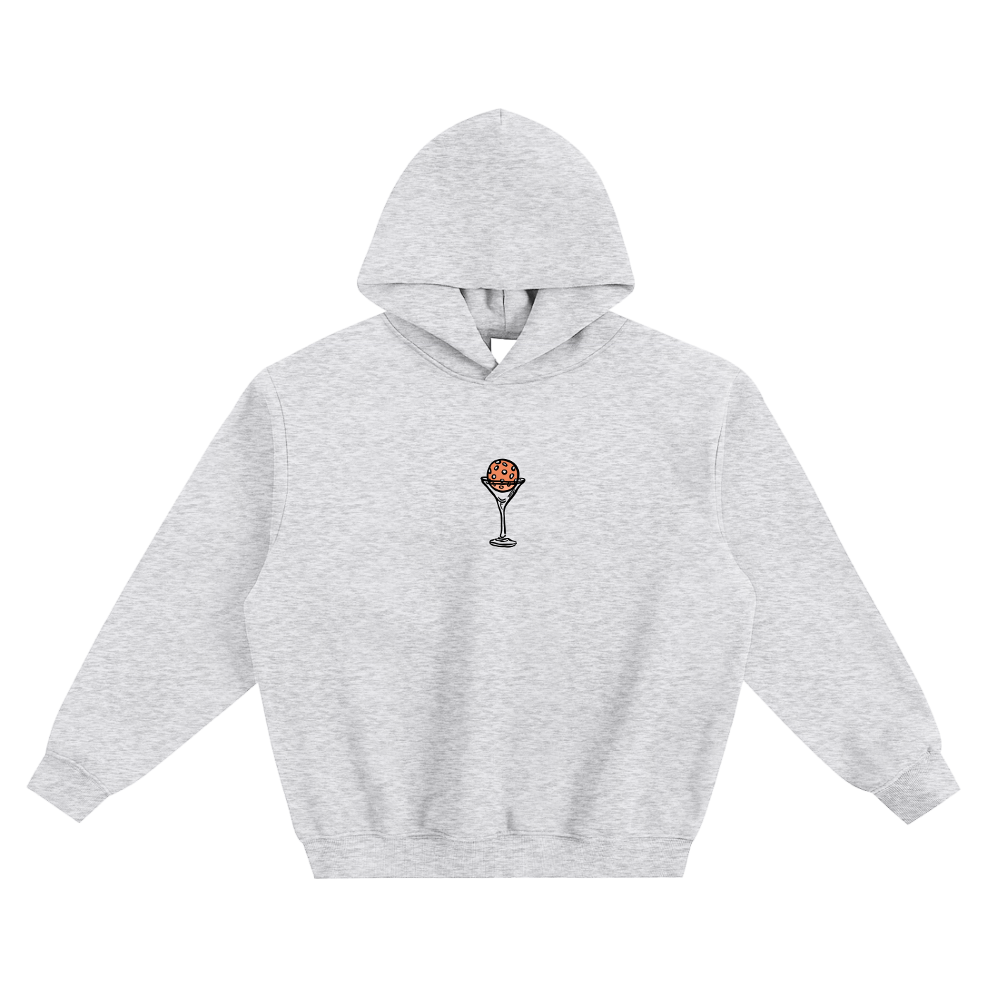 Dink Clink Fleeced Boxy Hoodie